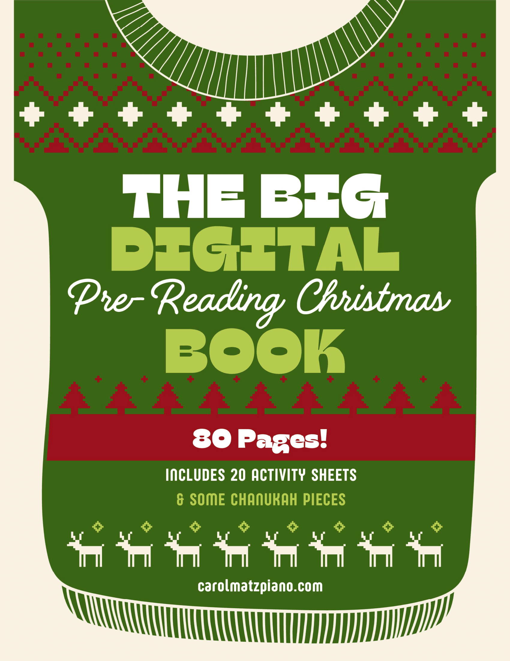 The Big Digital Pre-Reading Christmas Book
