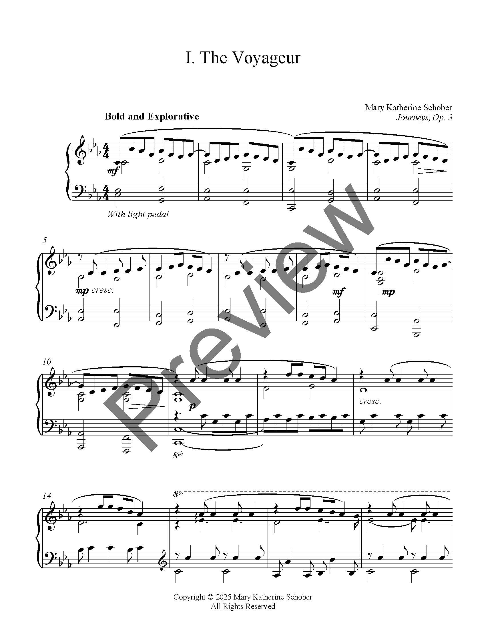 Journeys, Op. 3